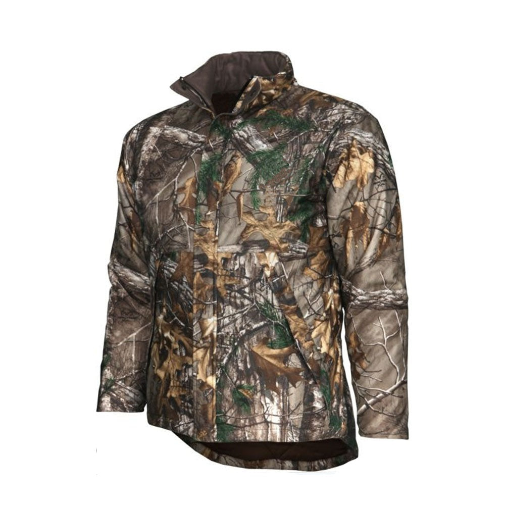 Tops Men'S Windproof Outdoor Jackets Realtree Xtra Waterproof Insulated Hunting Jacket