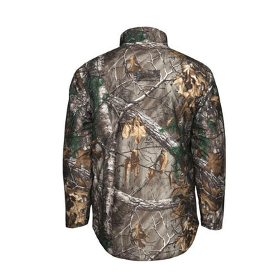 Tops Men'S Windproof Outdoor Jackets Realtree Xtra Waterproof Insulated Hunting Jacket