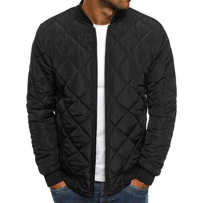 Men’s Quilted Bomber Jacket